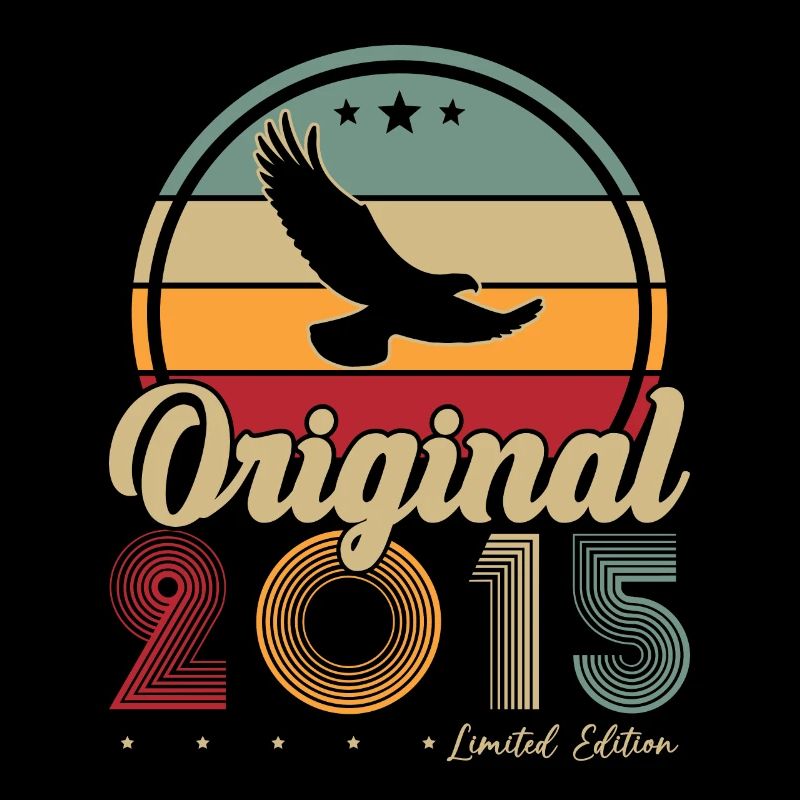 Original 2015 Vintage Retro Anniversary Gift