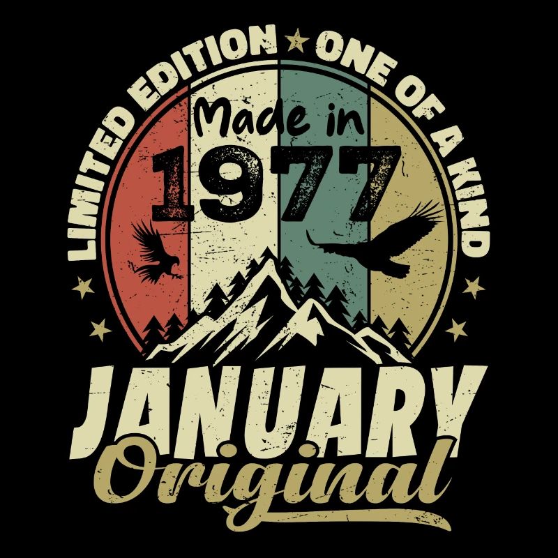 Anniversaire Janvier 1977 - Original Janvier 1977