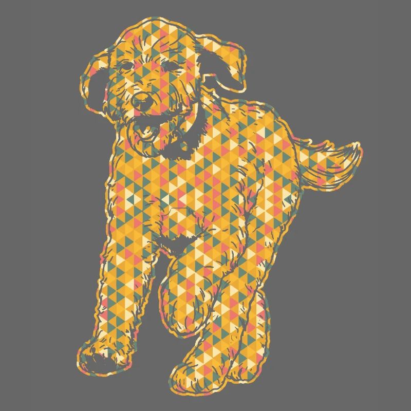 Labradoodle Geometric