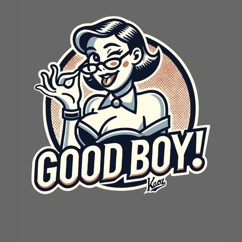 Belle dame nerd stricte : Bon garçon !