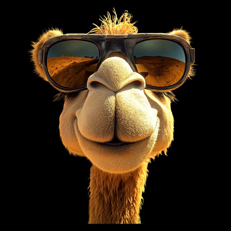 Chameau Dromadaire Camel de Bactriane Cadeau Chameaux