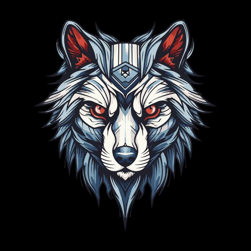 Wolf Porträt