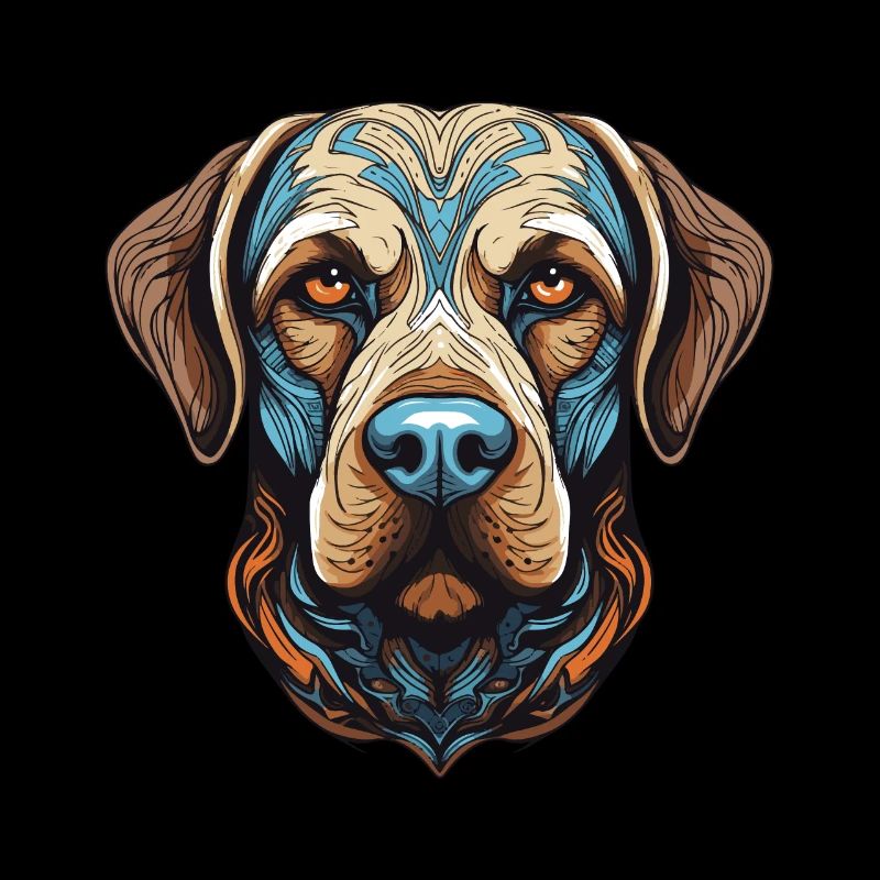 Portrait de chien labrador