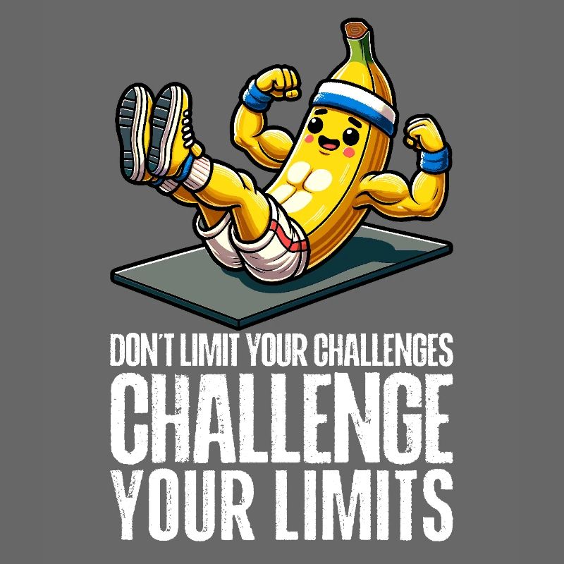 Challenge Your Limits Bodybuilder Bauchmuskeln