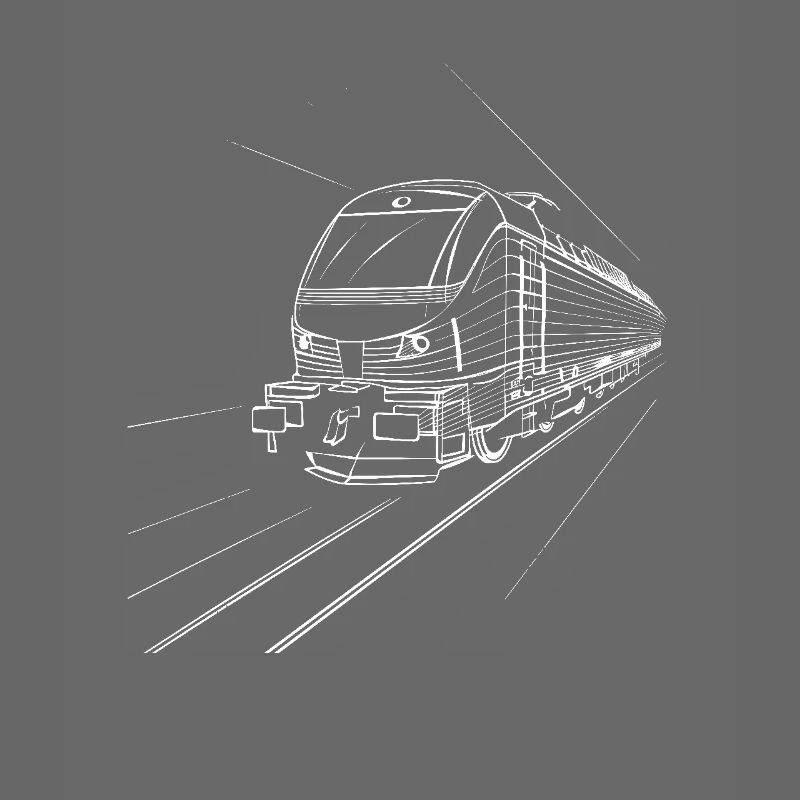 Dessin de train