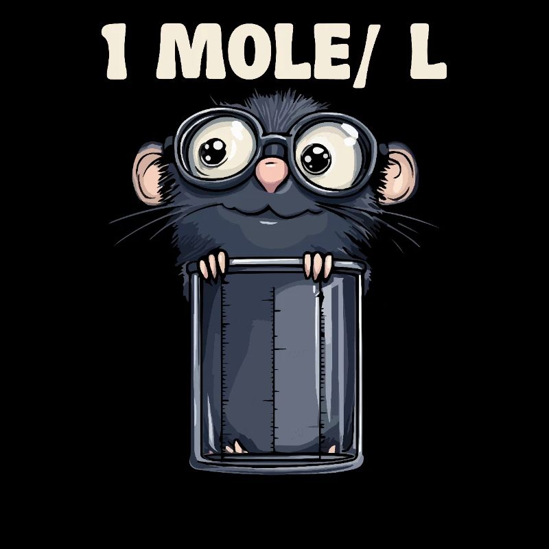 1 mole/l Chimie Humour pour les scientifiques et les scientifiques