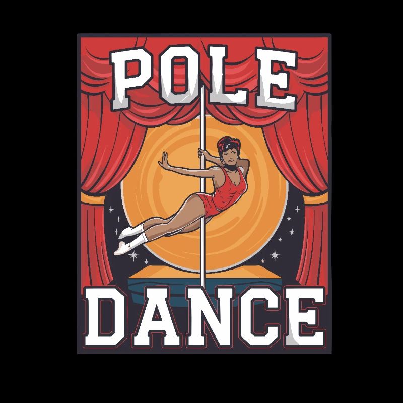 Pole Dance Pole Tänzerin Stangentanz