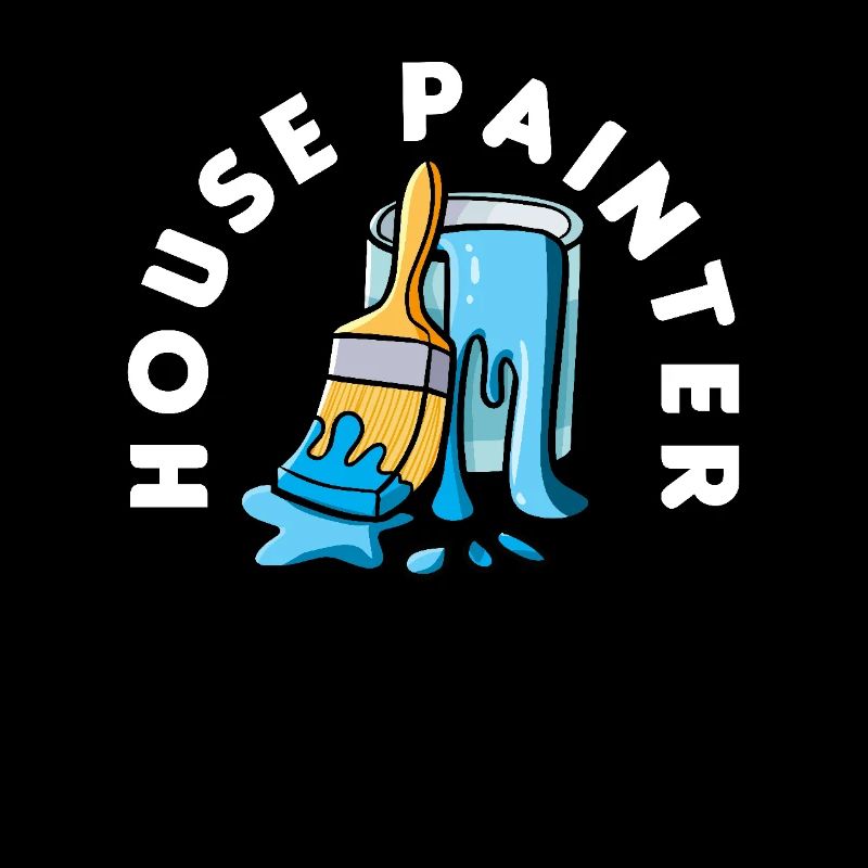 House Painter Brush Artwork Color