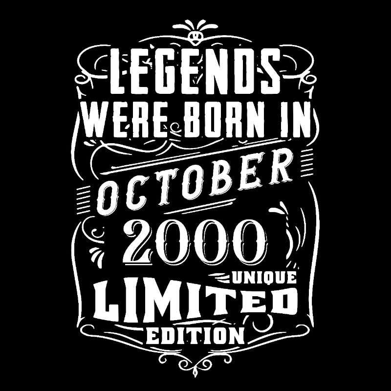 Anniversaire Octobre 2000 Edition Limitée Légende