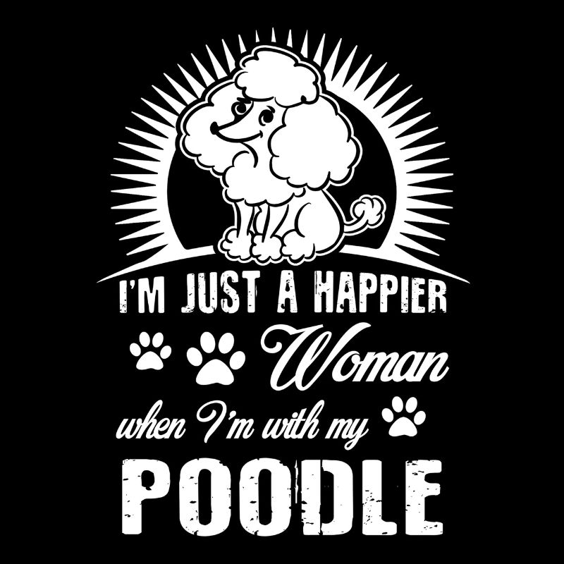 Poodle Happy With Poodle