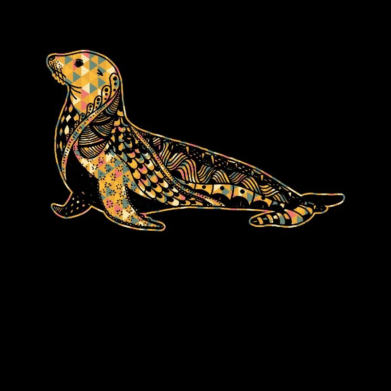 Sea Lion Geometric