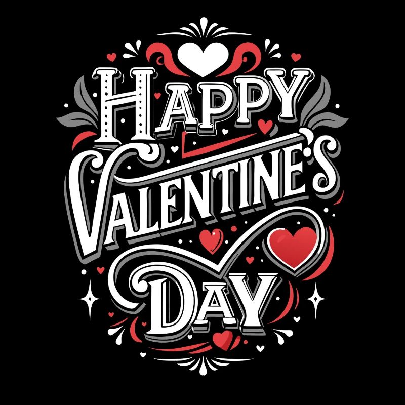 Joyeuse Saint-Valentin - Amour - Cadeau