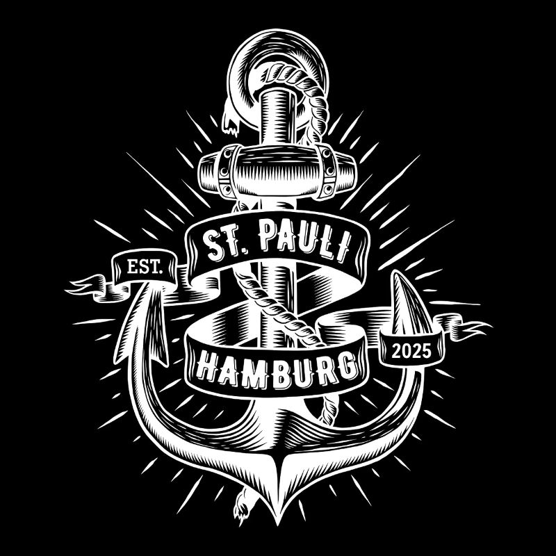 St. Pauli Anker Reeperbahn Kiez