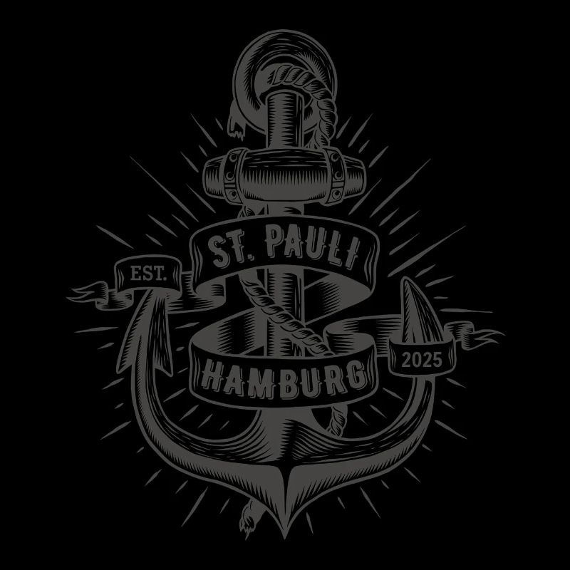 St. Pauli Anker Reeperbahn Kiez