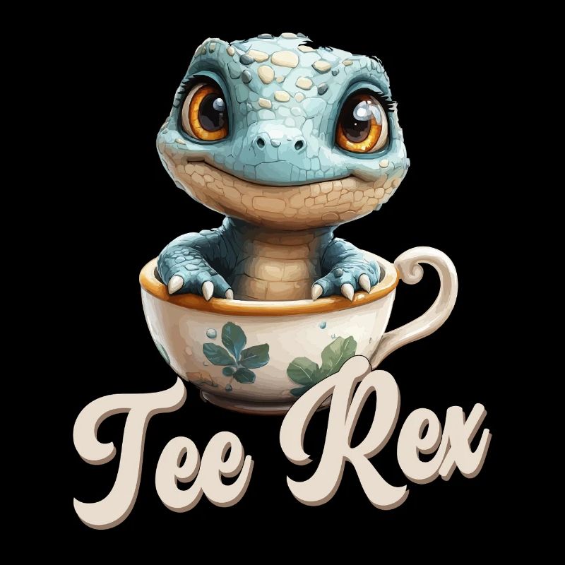Jeu de mots drôle Dino Tee Rex