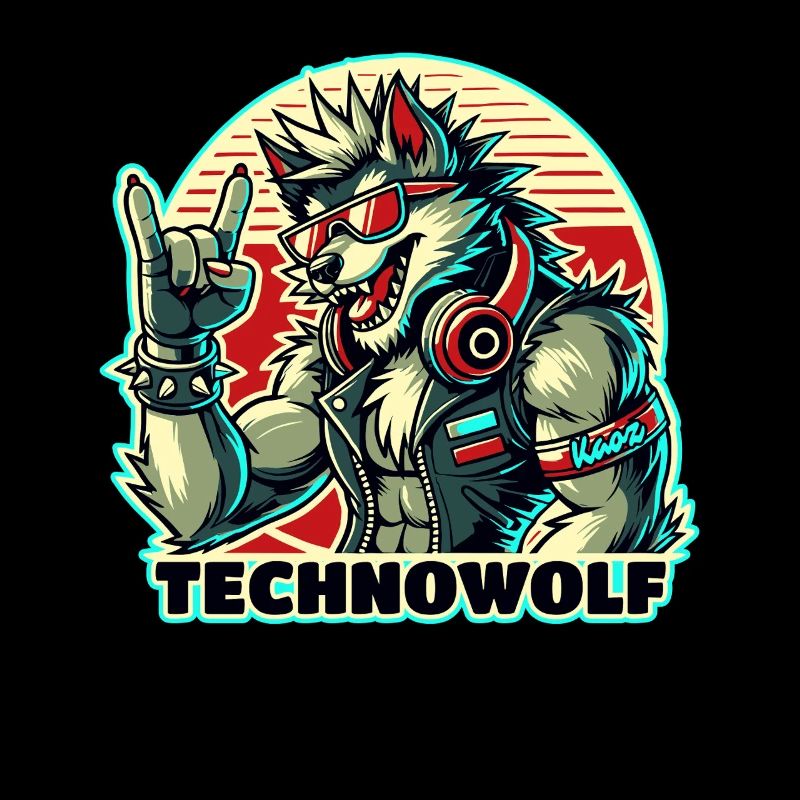Techno-Wolf: Elektronische Musik Beats