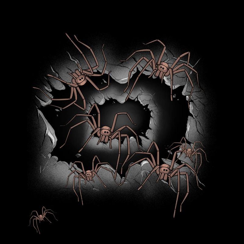 Halloween Spiders Animals Spider Phobia Panic