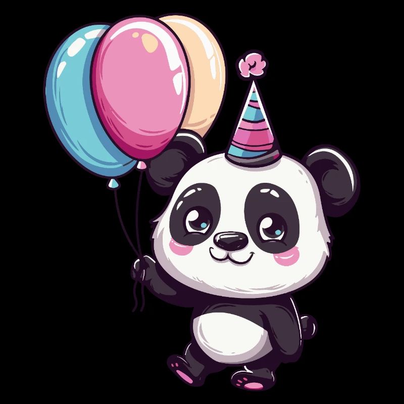 Panda Anniversaire Bébé