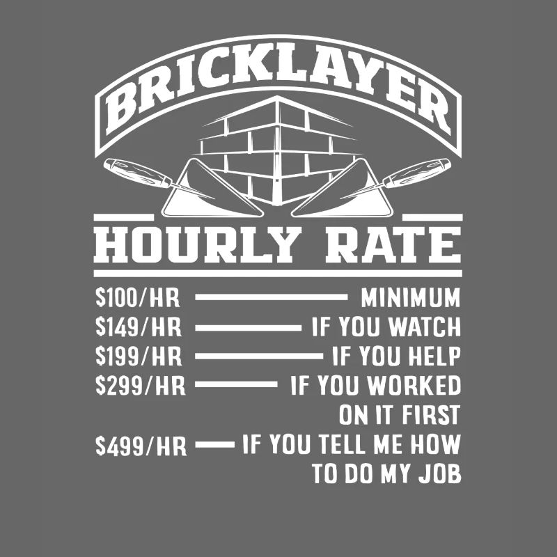 Mason Hourly Rate Funny Explanation Design