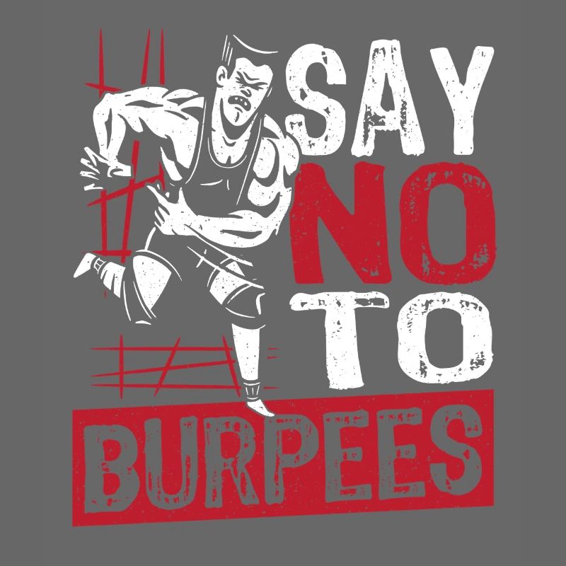 Burpees with high-intensity interval training