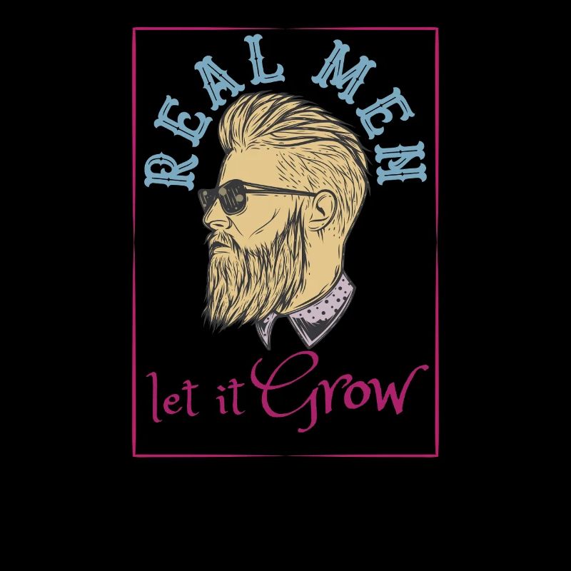 Let It Grow Beard Design Let It Grow Beard