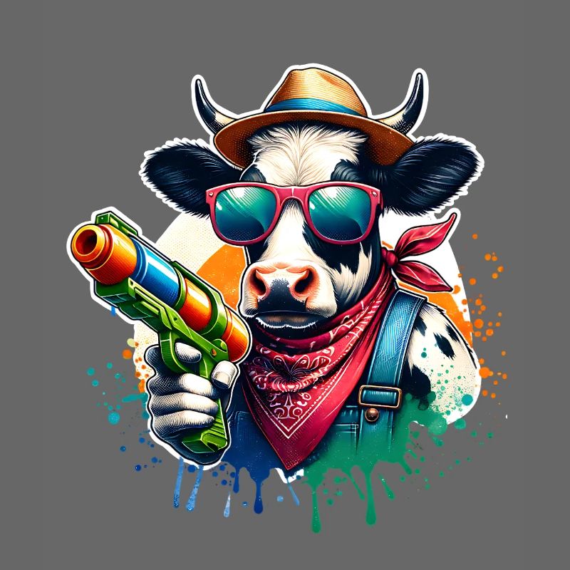 Pistolet à eau vache
