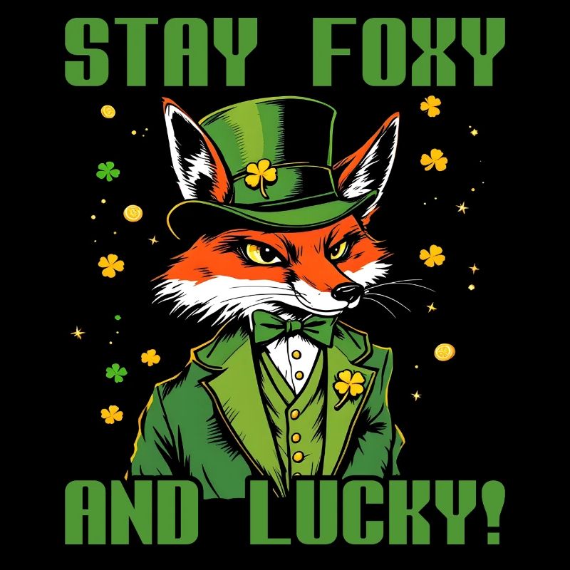 Stay Foxy and Lucky St. Patrick's Day