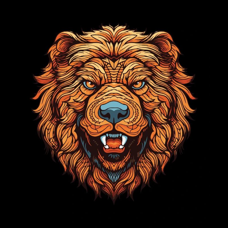 Chow Chow Dog Portrait