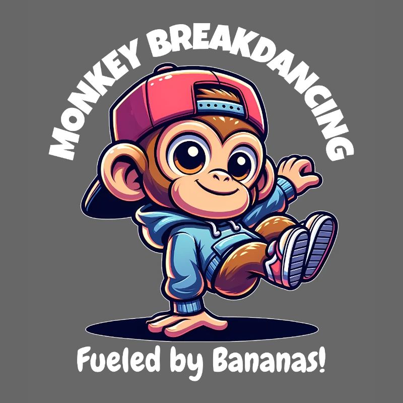 Affen-Breakdancer