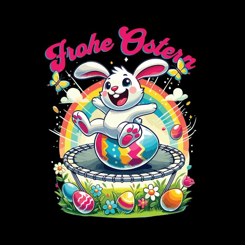 Pâques Joyeuses Pâques Lapin de Pâques Oeuf de Pâques Printemps