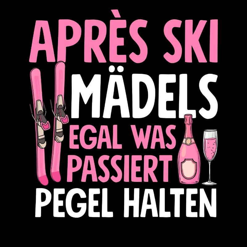 Les filles d’après-ski peu importe ce qui se passe Maintenir les niveaux