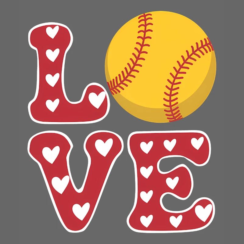 Softball Softball Player Cute Softball Gift
