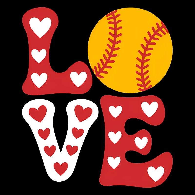 Softball Softball Player Cute Softball Gift