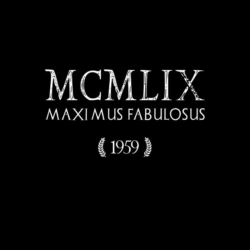 1959 - Der Größte der Legendären - MCMLIX