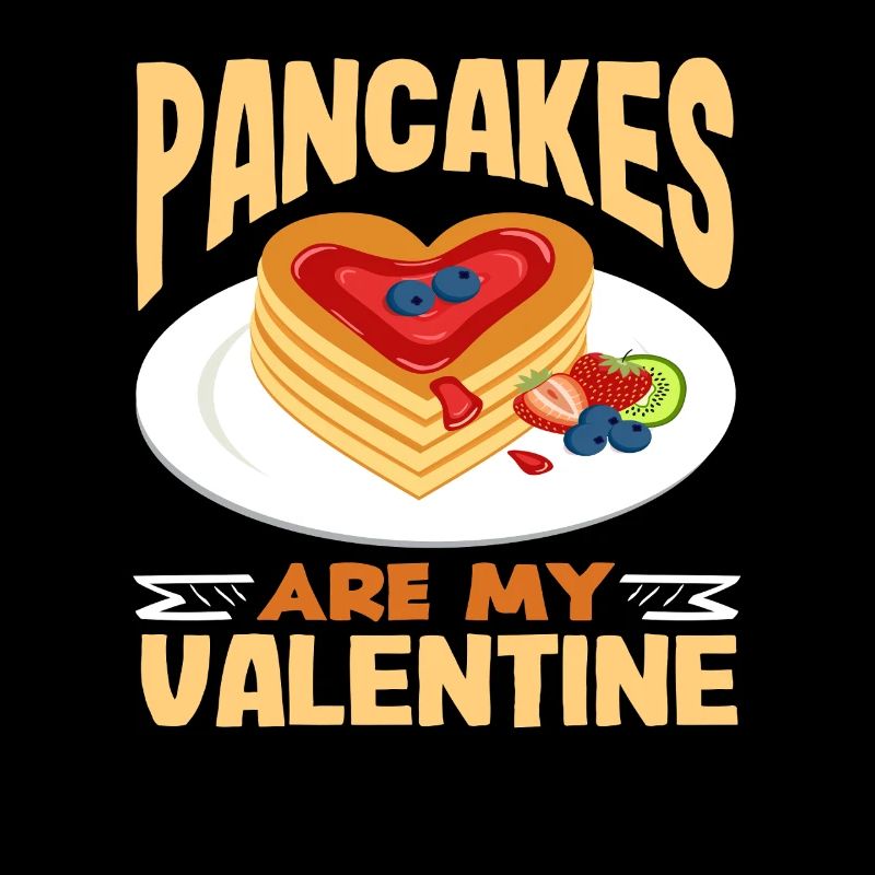 Les crêpes sont mon plat préféré de la Saint-Valentin
