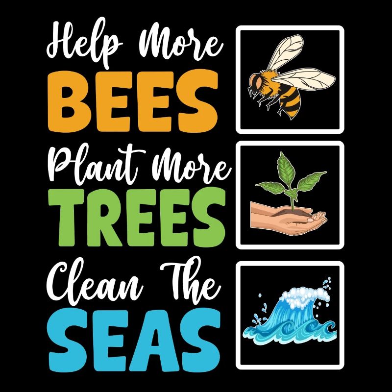 Aidez plus d’abeilles à planter plus d’arbres pour nettoyer les mers