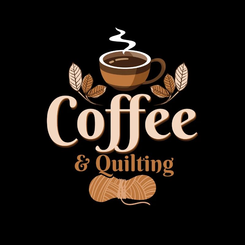 Coffee & Quilting Quilter Sewing