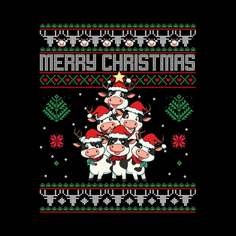 Kuh Weihnachten
