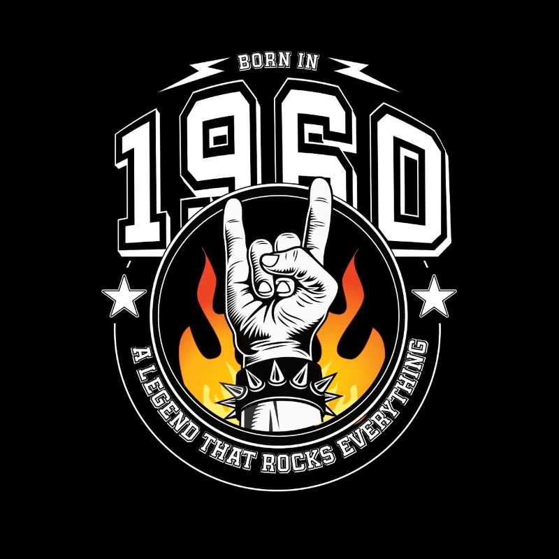 1960 Geburtstag, rockt alles