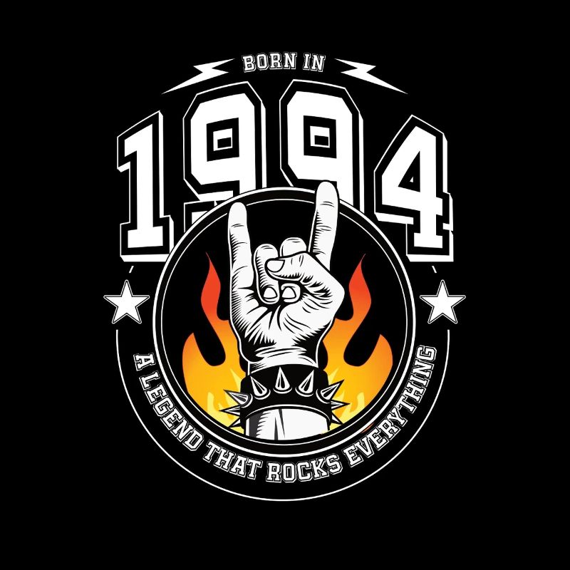 1994 Geburtstag, rockt alles