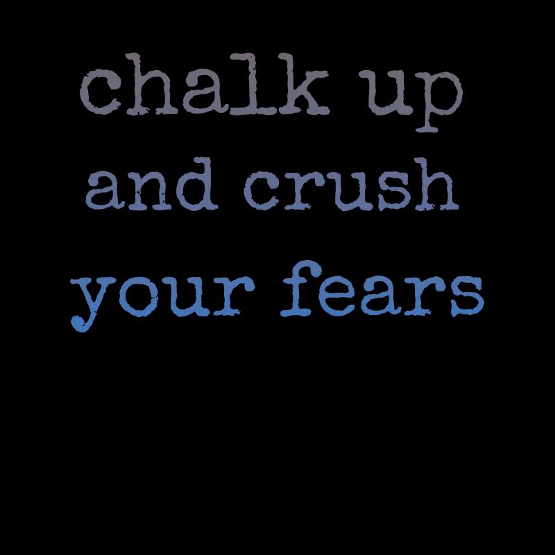 Bouldering Chalk Up Boulderer