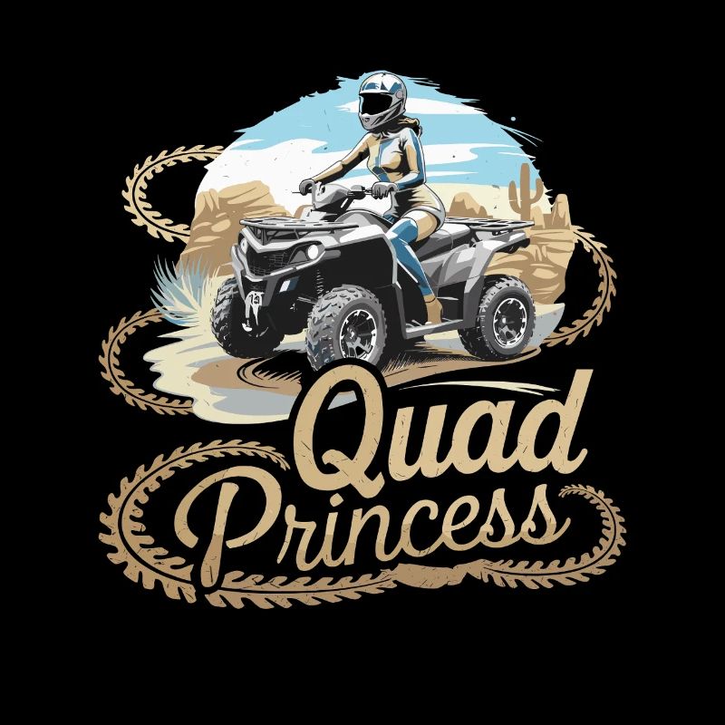 Quad Princess Adventurous spirit for off-road explorers