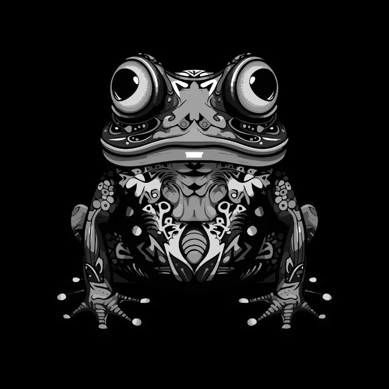Portrait de grenouille