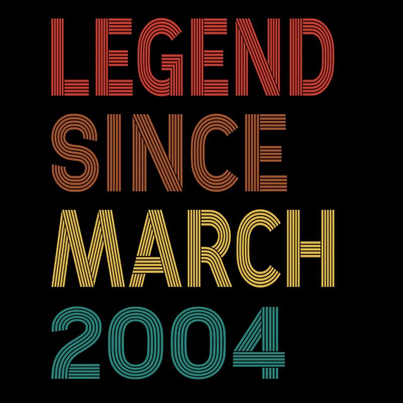 Vintage Legende seit März 2004, 21. Geburtstag