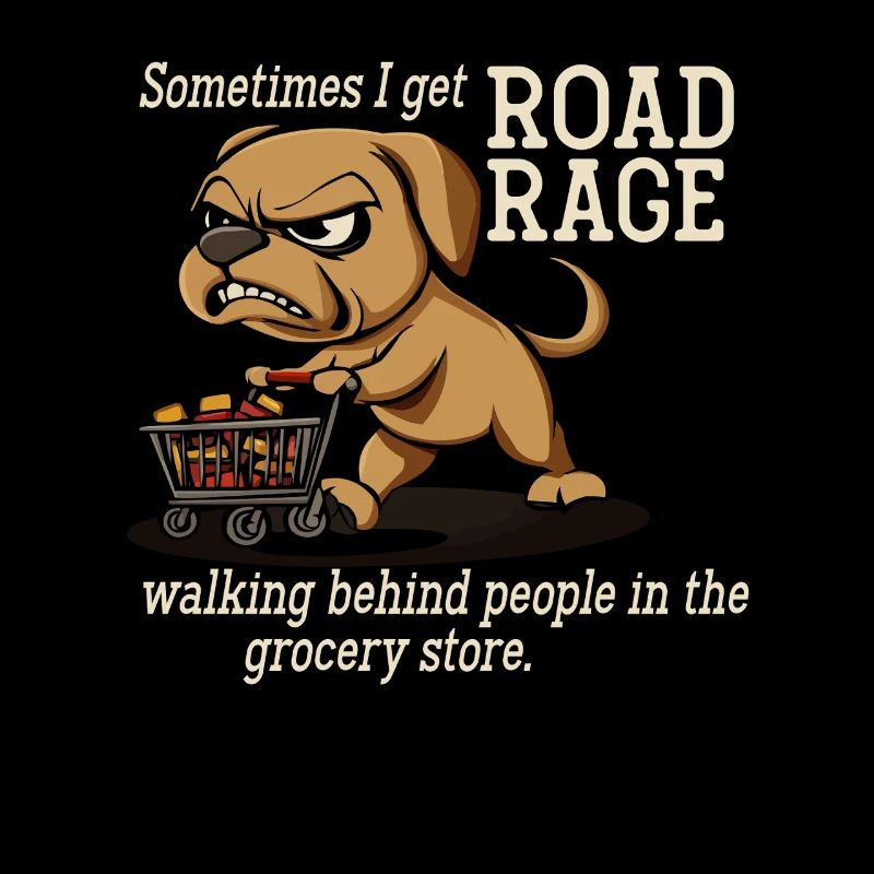Manchmal Habe Ich Road Rage Im Supermarkt