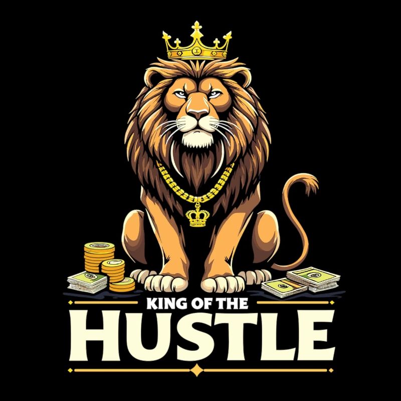 Hustle King – Löwen Löwe Gewinner & Macher