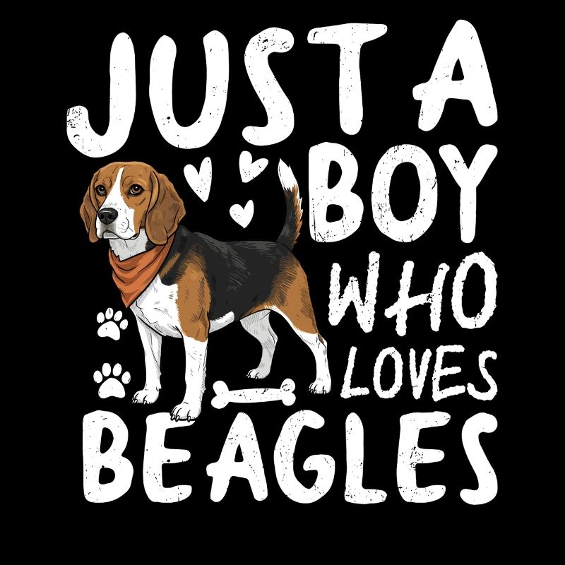 Just A Boy Who Loves Beagles