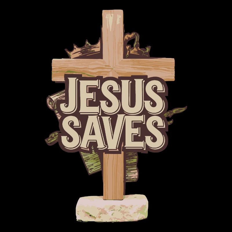 Jesus saves - Jesus rettet