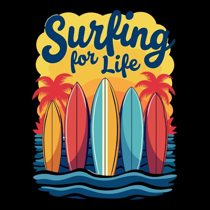 Surfing for Life Wave Boards & Beach