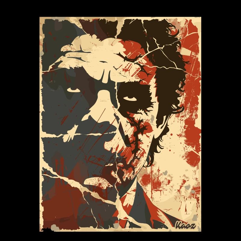 Der gute böse Junge – Grunge-Porträt